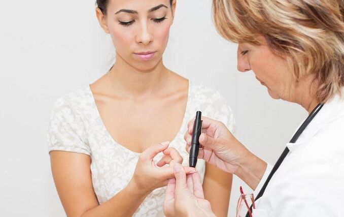 Πριν συνταγογραφήσει ινσουλίνη, ο γιατρός θα πραγματοποιήσει μια εξέταση σακχάρου στο αίμα
